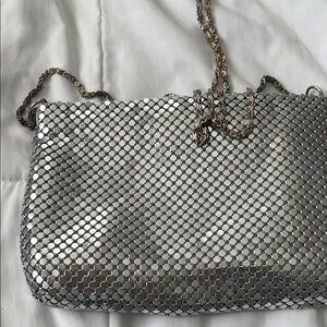 Silver Chain Mesh Women's Bag
